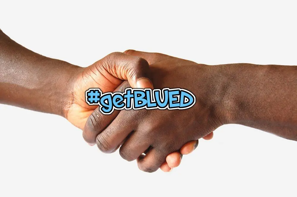 #GetBlued