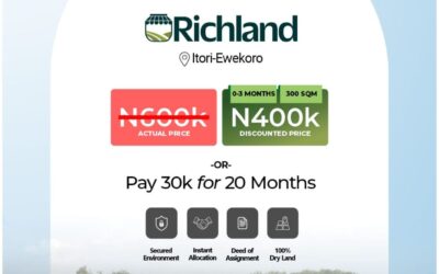 EASTER PROMO!!! (Lagos I Port Harcourt I Ogun I Abuja)